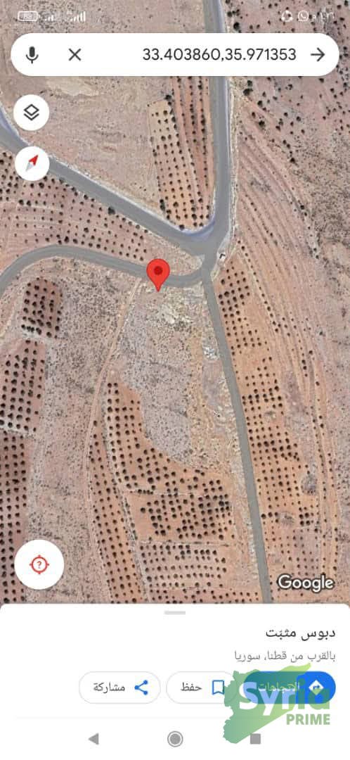 Syria Prime - عقارات سوريا برايم -0 Sale Land RifDimashq 24000 USD