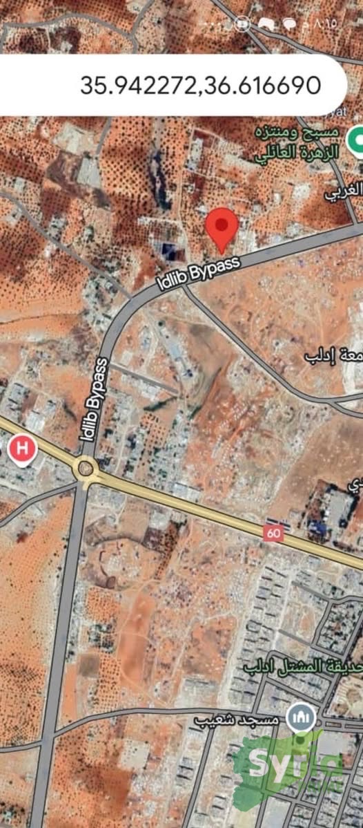 Syria Prime - عقارات سوريا برايم -0 Sale Land Idlib 218750 USD