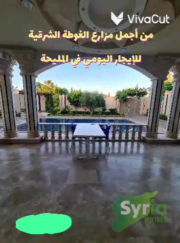 Syria Prime - عقارات سوريا برايم -2 Rent Farm RifDimashq 1500000 SYP